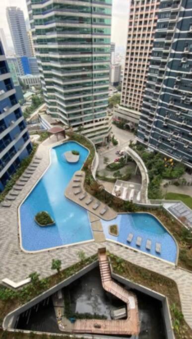 Great View 1 Bedroom Condo In Makati Near Trident Tower Manila Luaran gambar